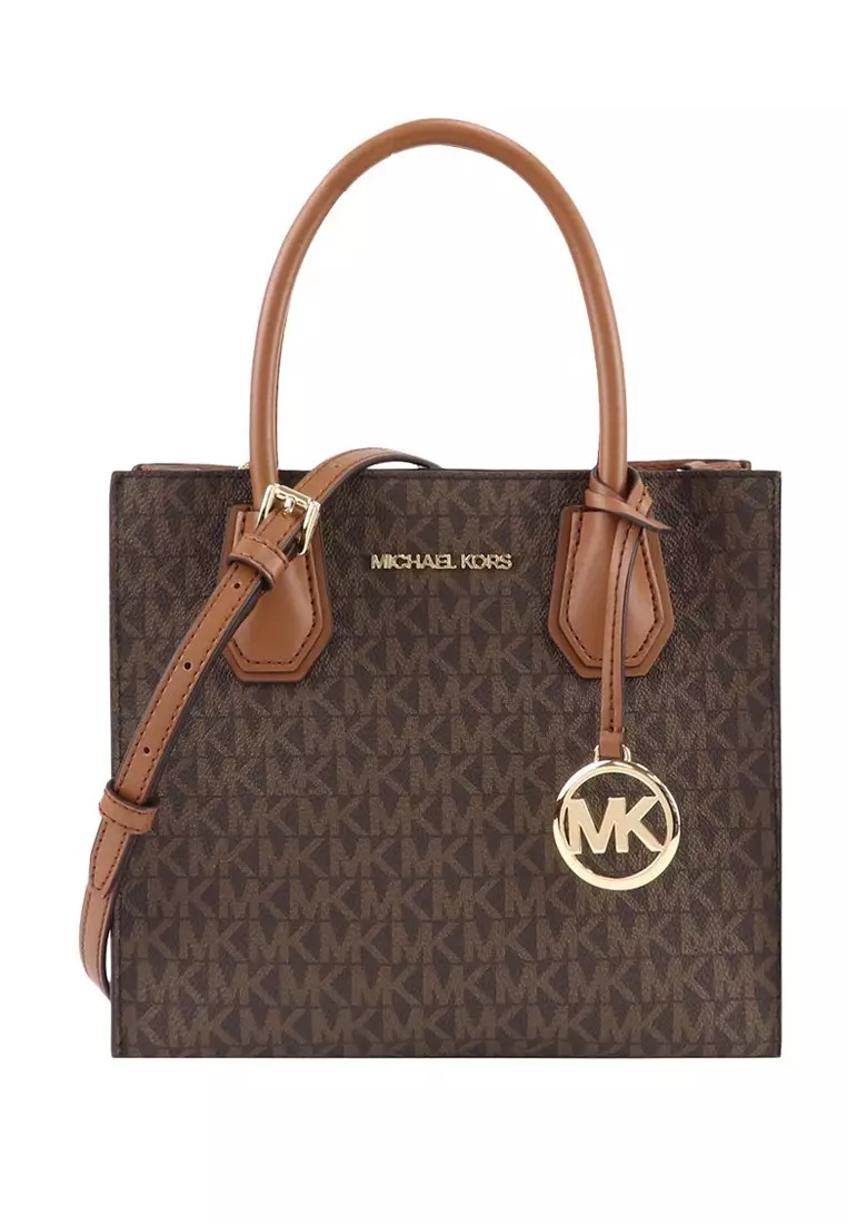 Michael Kors MK Mercer Medium Messanger Bag - sold Brown