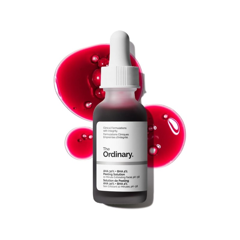 The Ordinary AHA 30% + BHA 2% — O Peeling Vermelho Mais Famoso do Mundo (e Como Usar Sem Errar)