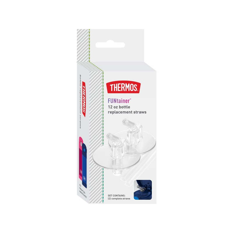Refil de Canudo Thermos Funtainer 355ml — A Peça que Salva a Garrafinha do seu Filho